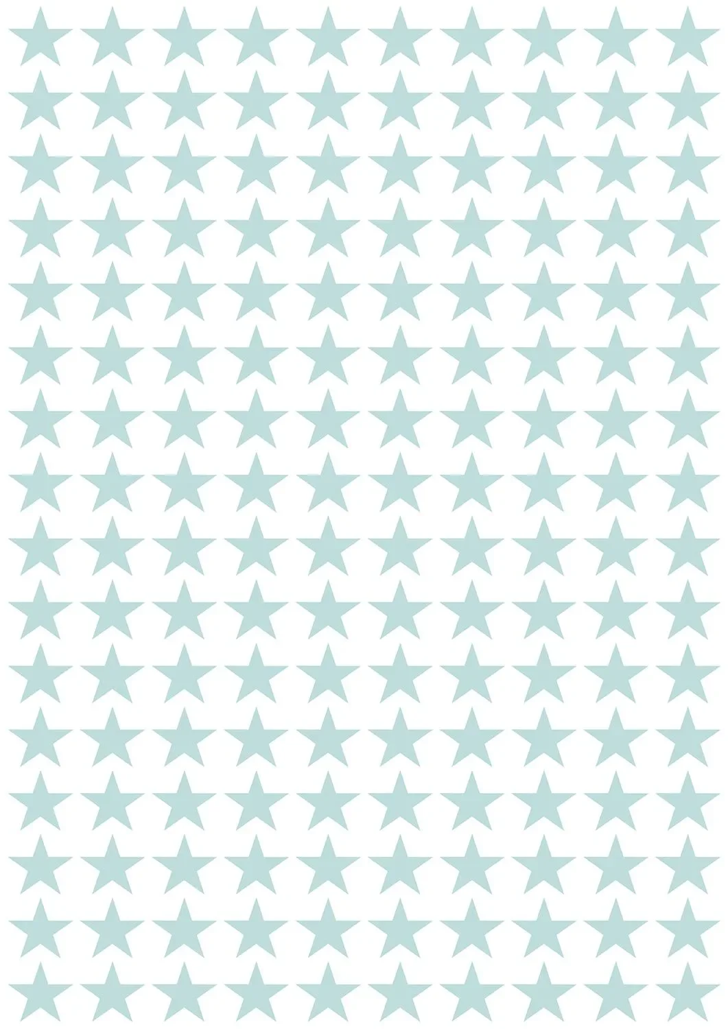 "Lilipinso Wandsticker Basics kleine Sterne, Farbe: mint image"