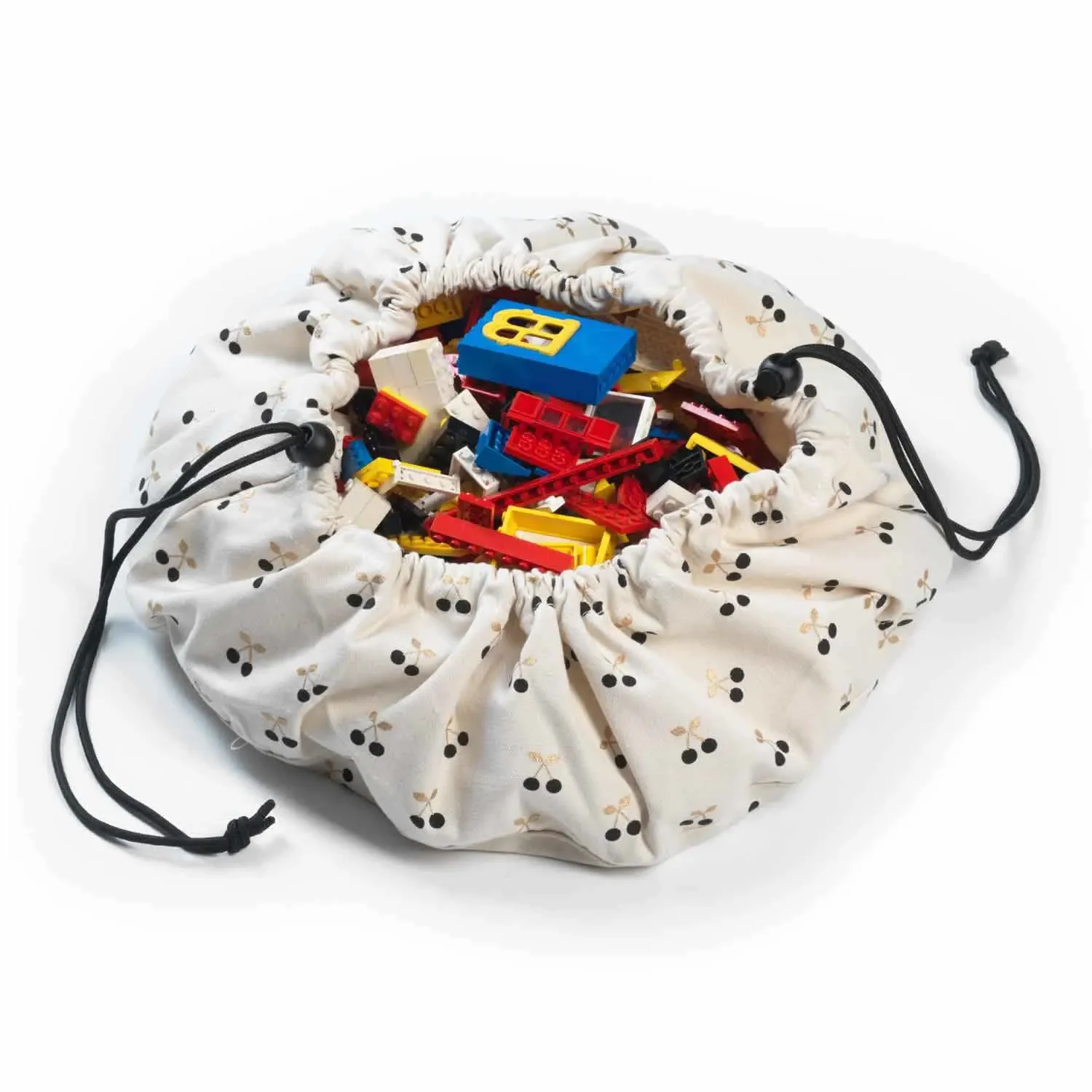 "Play&Go Spielzeugsack, Spielzeugkorb, Spielzeug aufbewahrungstasche - Mini, Farbe: Kirschgold image"