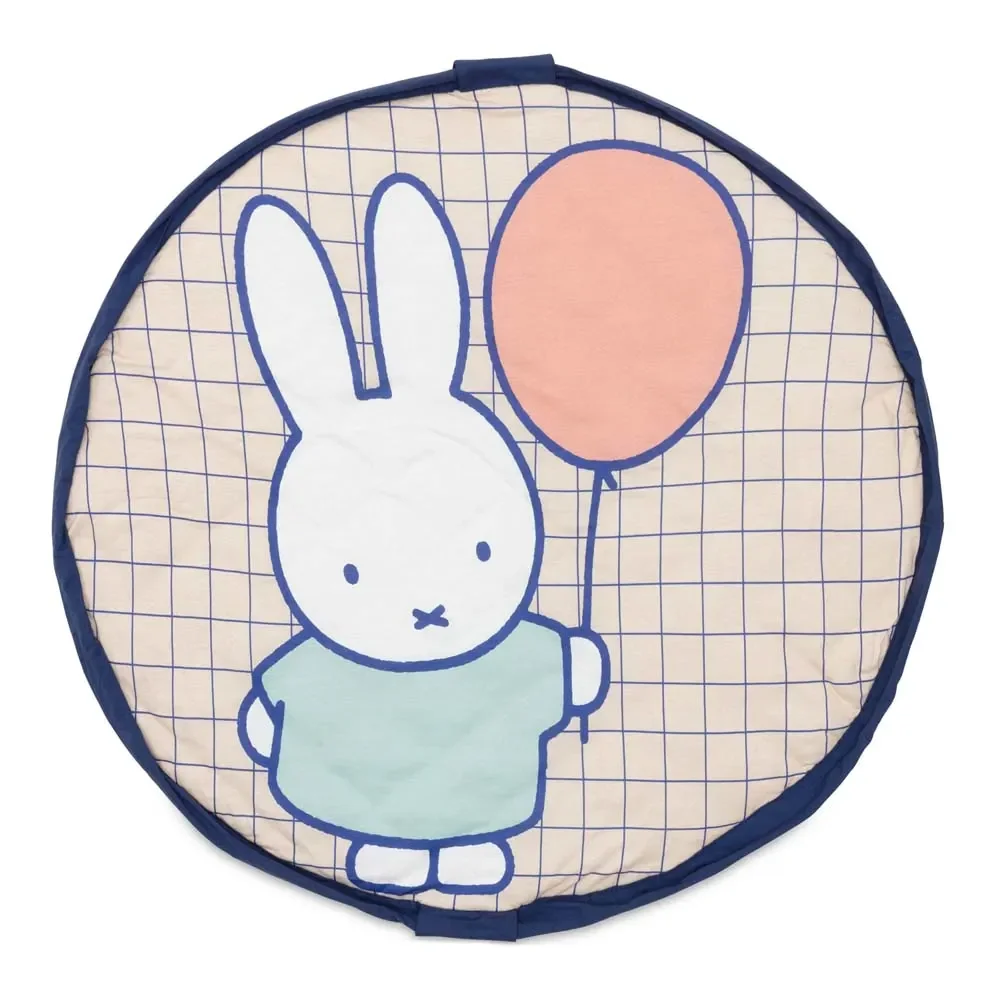Play&Go Kinderteppich, Spielteppich, Spielmatte - Tasche, Farbe: Miffy Soft