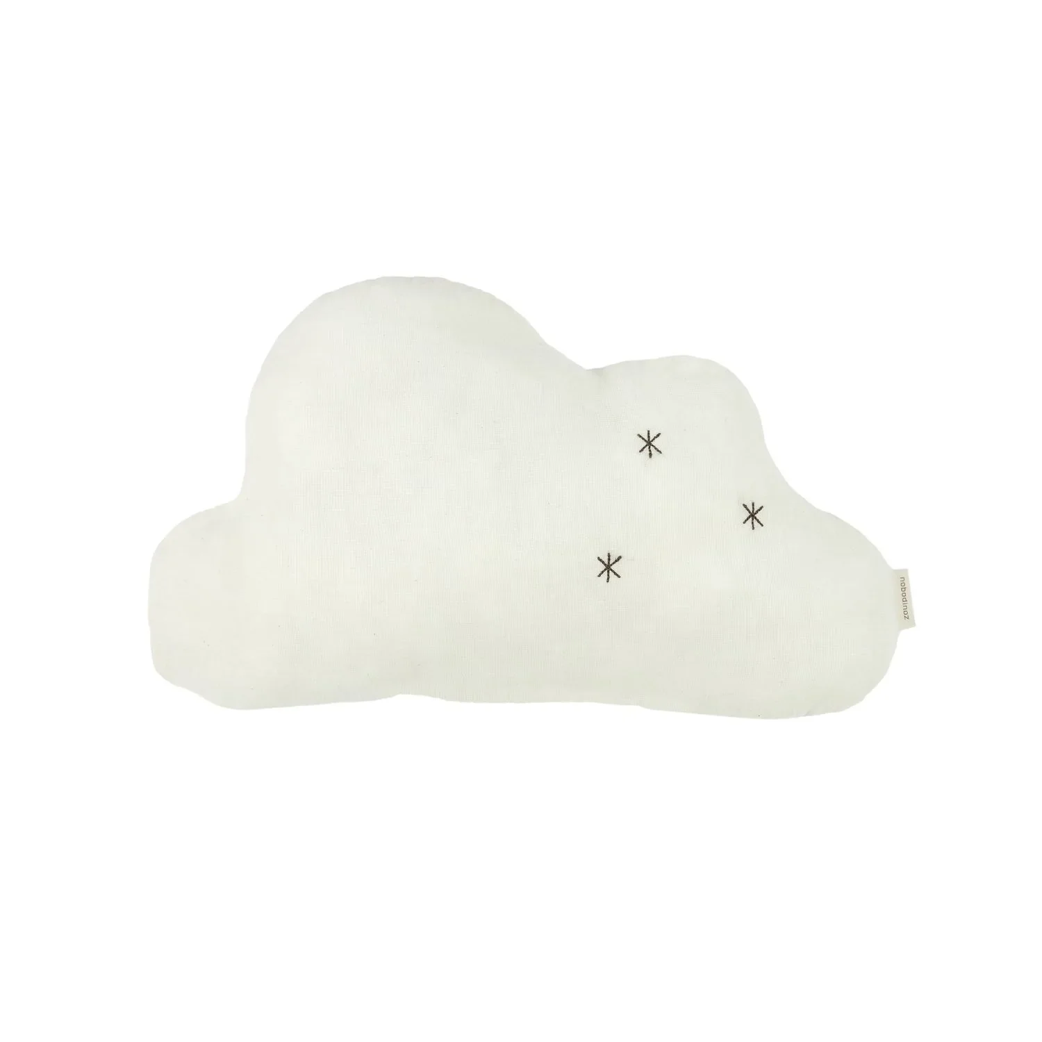 "Nobodinoz WABI SABI Wolkenkissen, Babykissen, 37 x 25 cm, Farbe: NATURAL image"