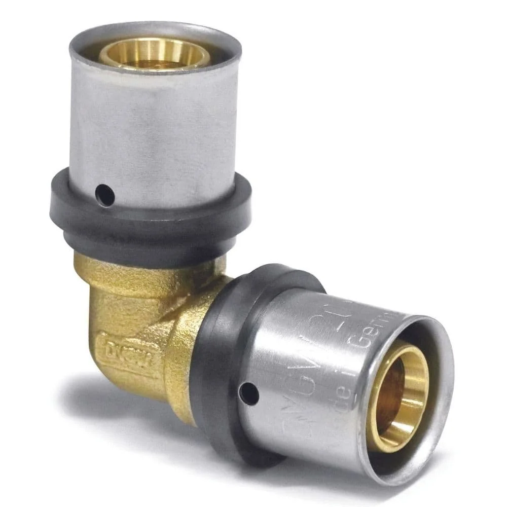 "Pressfitting Winkel 90° 20mm, Mehrschichtverbundrohr, Trinkwasser geeignet image"