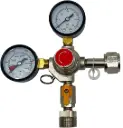 Druckminderer, Druckregler, Druckreduzierventil - CO2 für Bier Zapfanlage 3 bar, 1-leitig