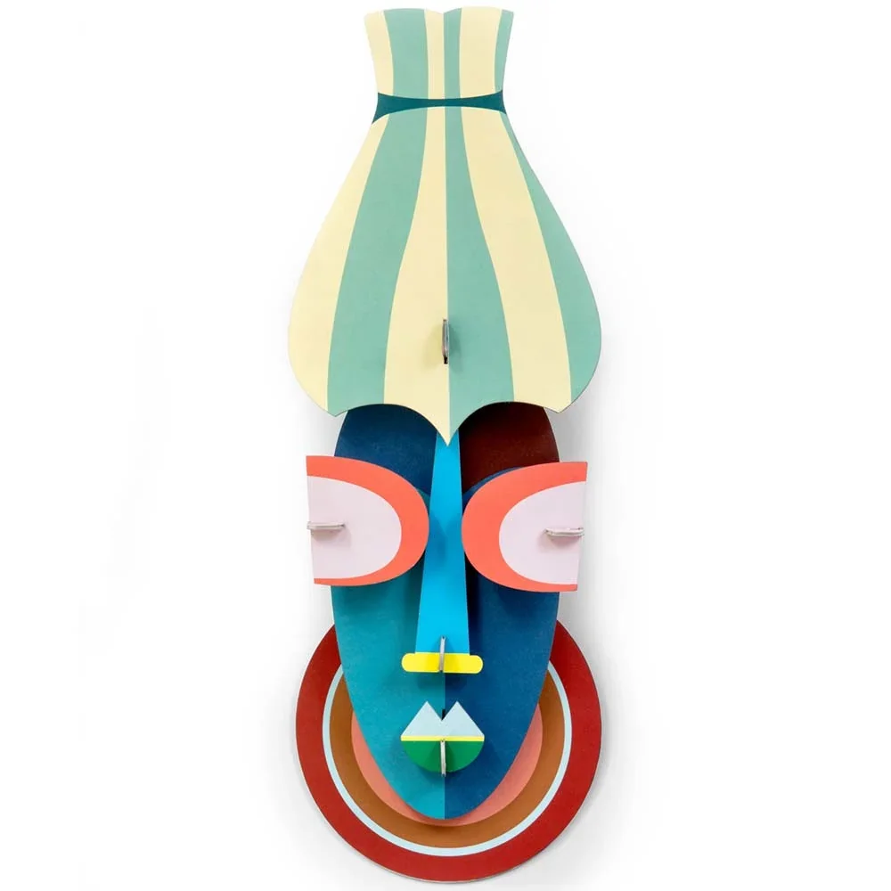 "studio ROOF 3D Deko Maske Manhattan Pappe image"