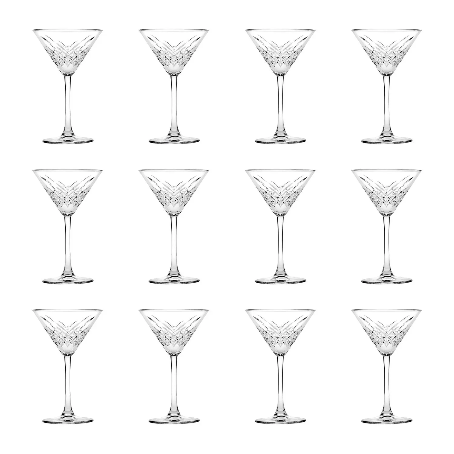 Timeless Cocktailgläser, 12er-Set mit 230 ml