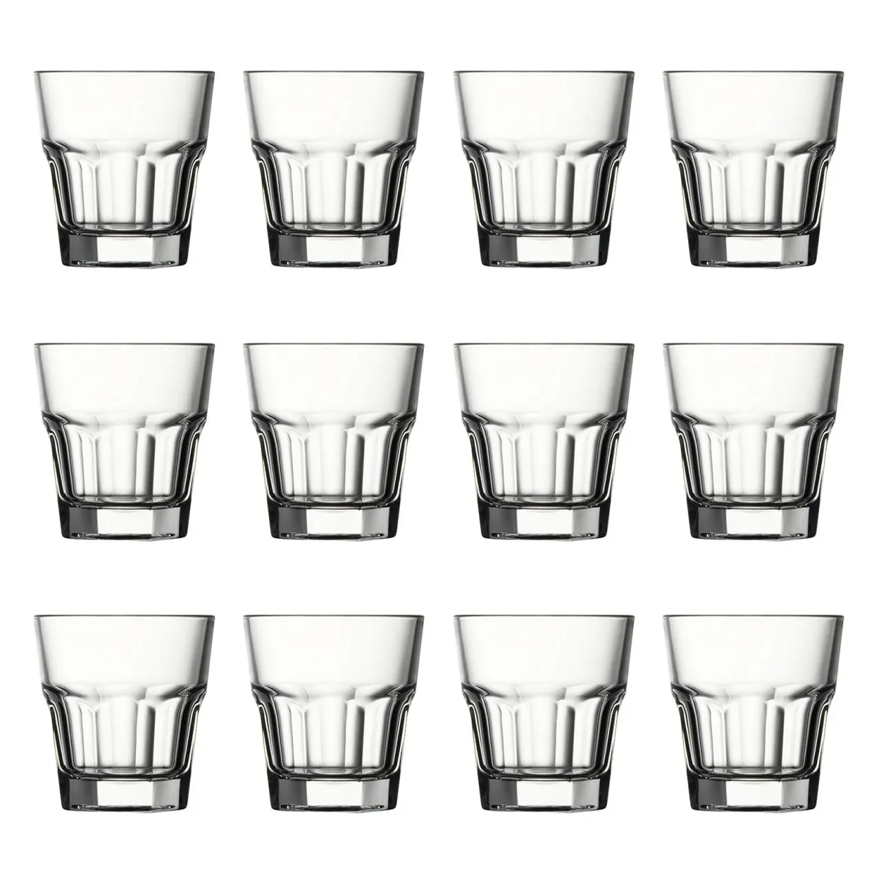 Whiskygläser, Whiskybecher - 12er-Set - Casablanca, 245 ml