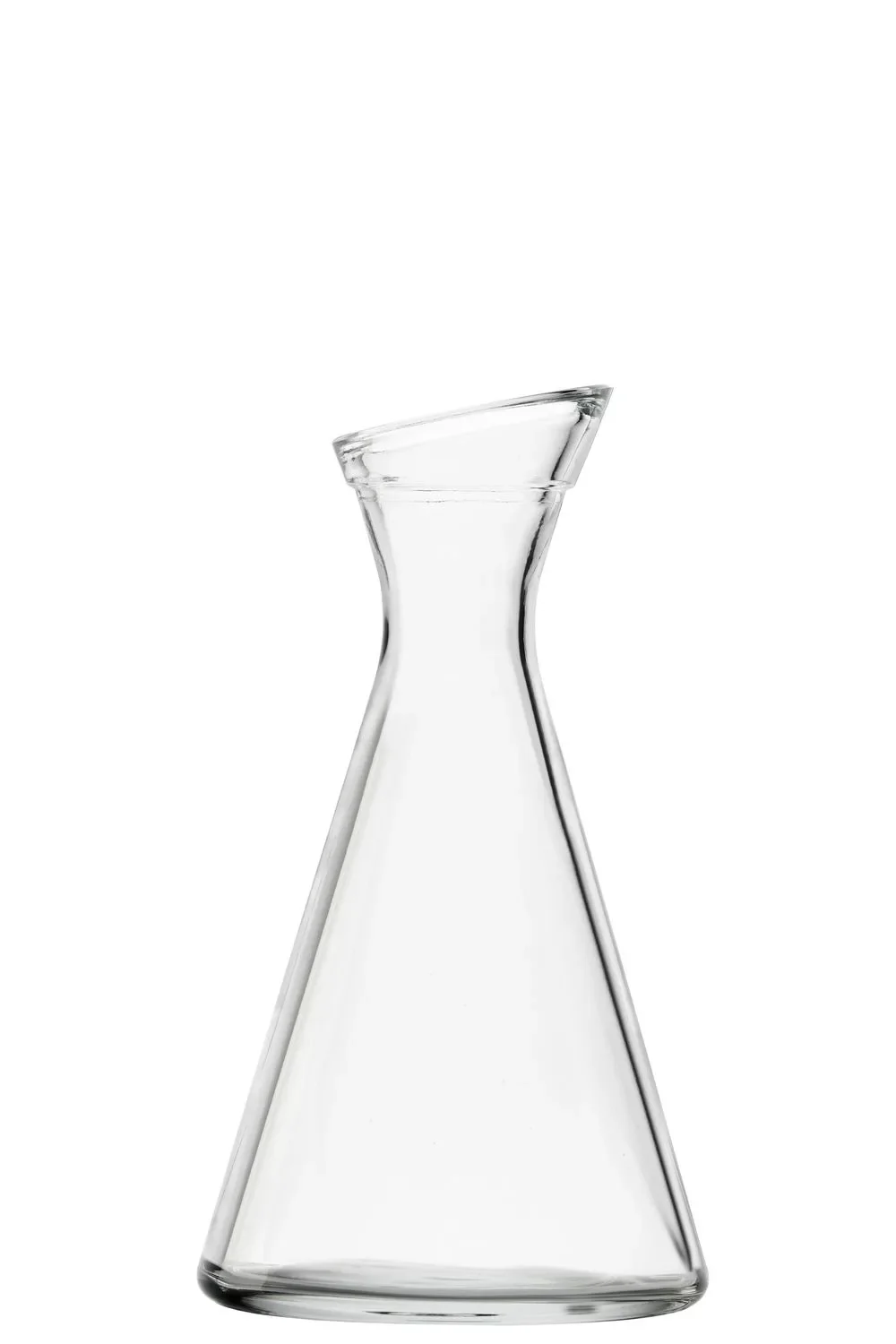 "Wasserkaraffe, Glaskaraffe, Weinkaraffe - Pisa, 0,25L, Elegant & Vielseitig | Wasser, Wein, Limonade & mehr image"