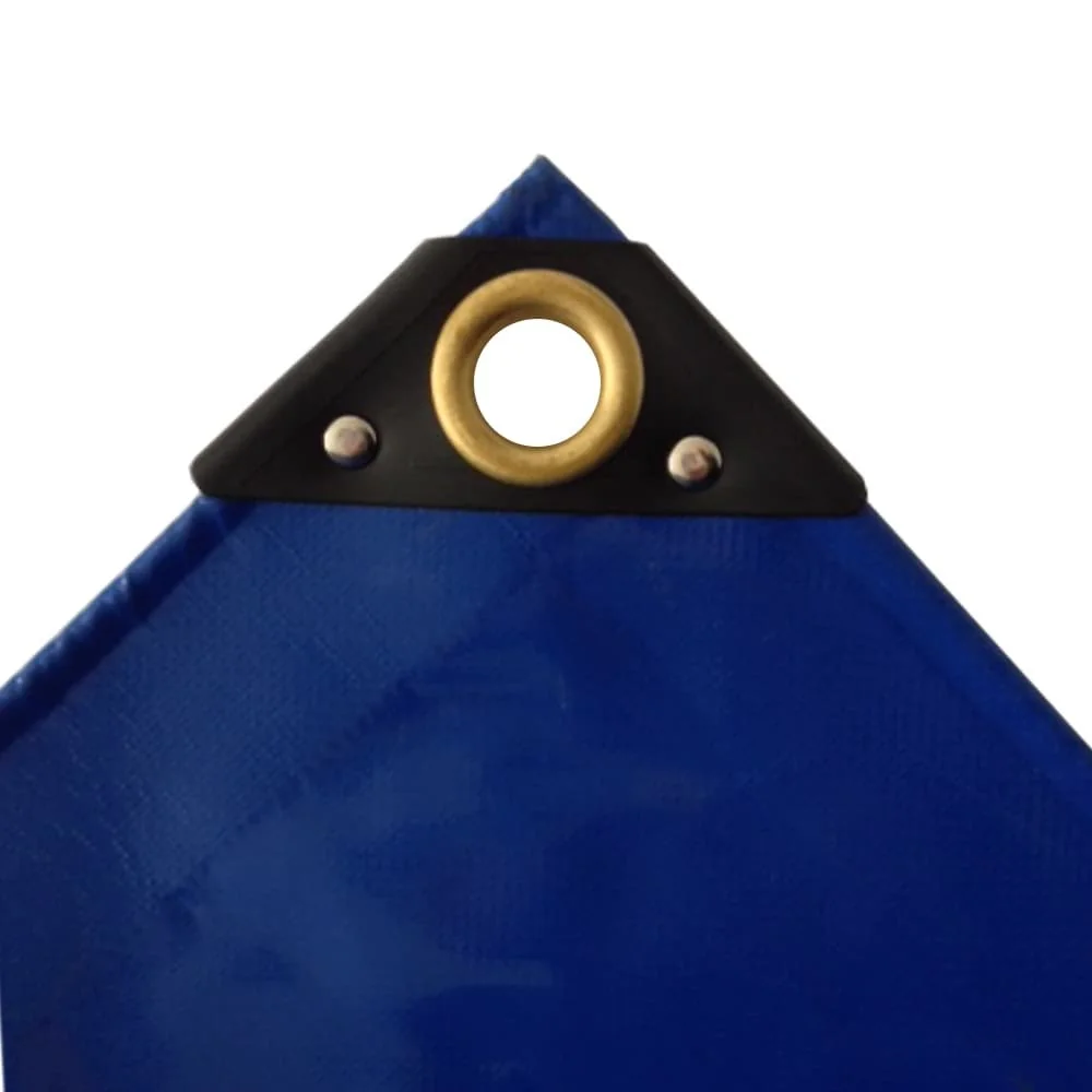 "PVC Plane 650 g/m², Abdeckplane 3x5m (15m²), wasserdicht, blau image"