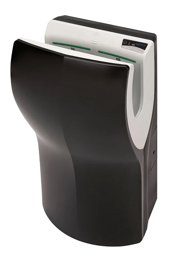 Händetrockner automatisch - Hands-in-Prinzip, Kunststoff PQ14, Farbe: schwarz