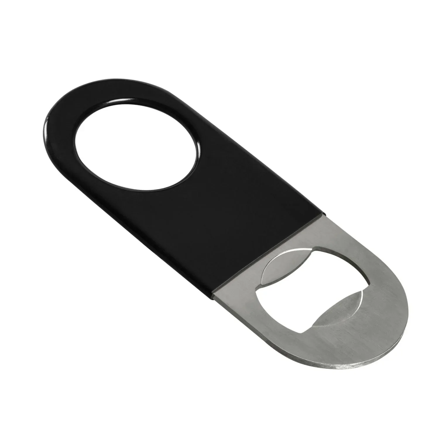 "Flaschenöffner, Bieröffner, Kapselheber - SPEED OPENER MINI mit Vinyl, Schwarz image"