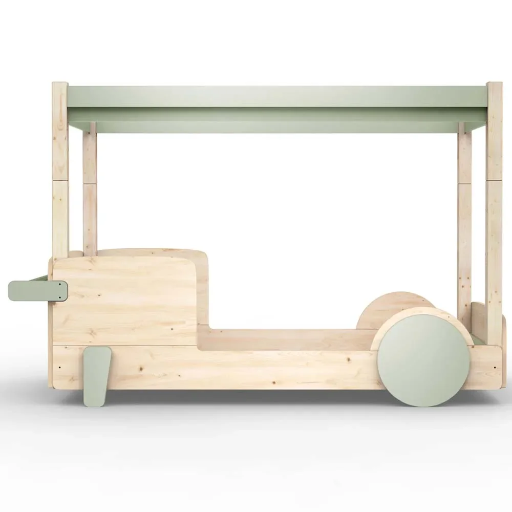 Mathy by Bols Himmelbett Discovery, Farbe Elemente moss grey