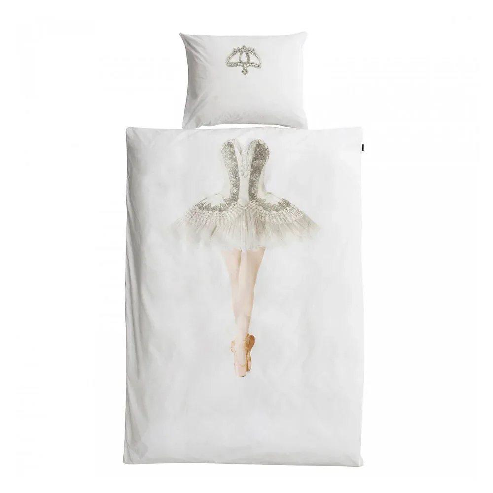 Snurk Mädchen Bettwäsche Ballerina 135 x 200 cm