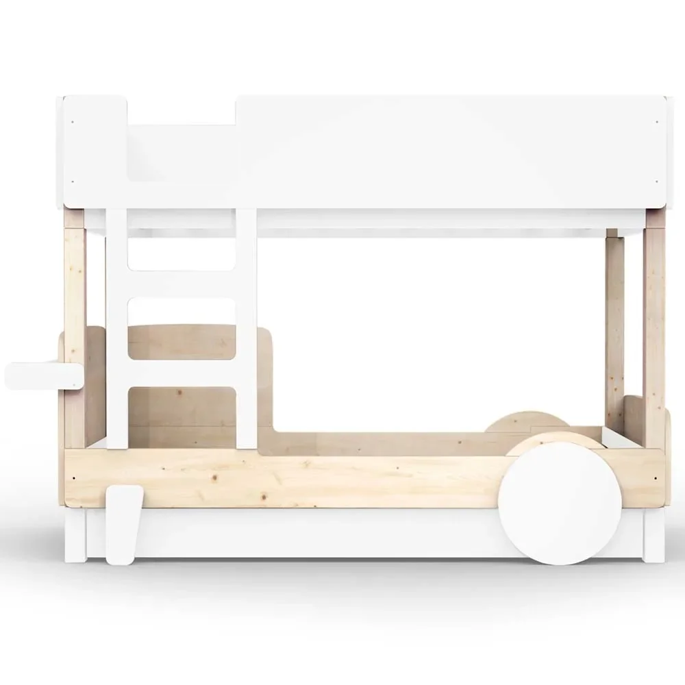 Mathy by Bols Etagenbett Discovery mit Bettschublade, Farbe Elemente: ocher