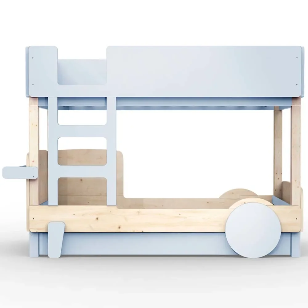 "Mathy by Bols Etagenbett "Discovery" mit Bettschublade, Farbe Elemente: powder blue image"