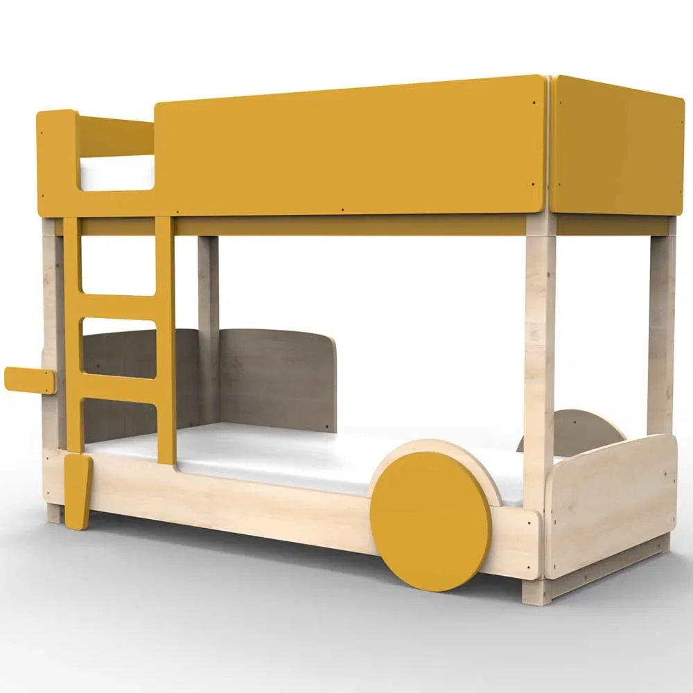 "Mathy by Bols Etagenbett "Discovery", Farbe Elemente: ocher image"
