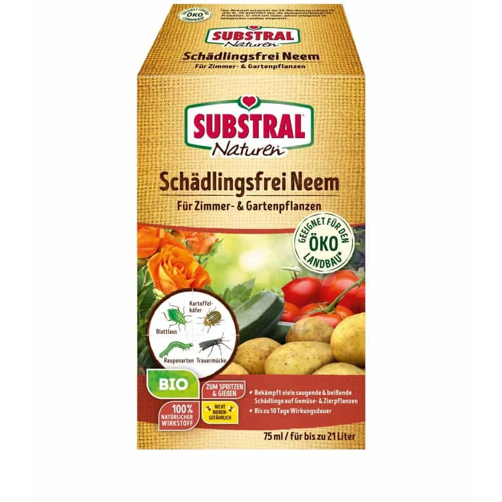 "Schädlingsfrei, Bio Schädlingsbekämpfung mit Neemöl, 75 ml image"