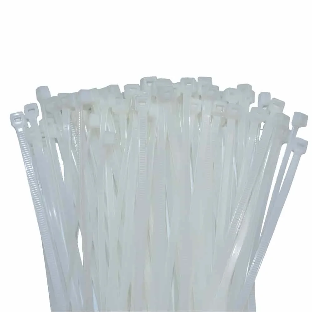 "100 Kabelbinder 530x9,0mm Natur (weiss) PA6.6 image"