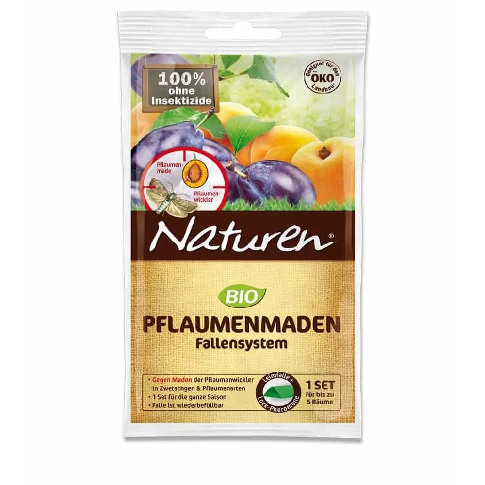 Pflaumenmaden Falle