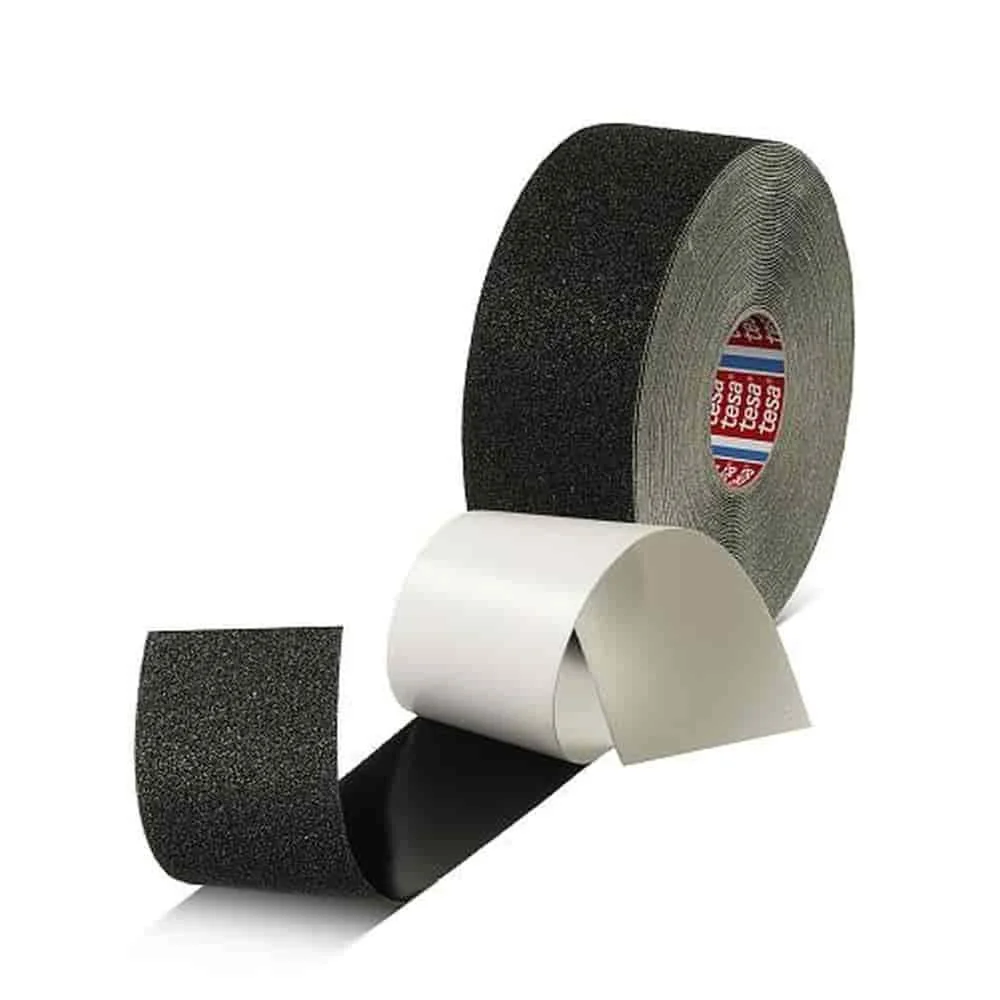 Anti Rutsch Klebeband, schwarz, PVC, 50 mm x 15 m, stark klebend