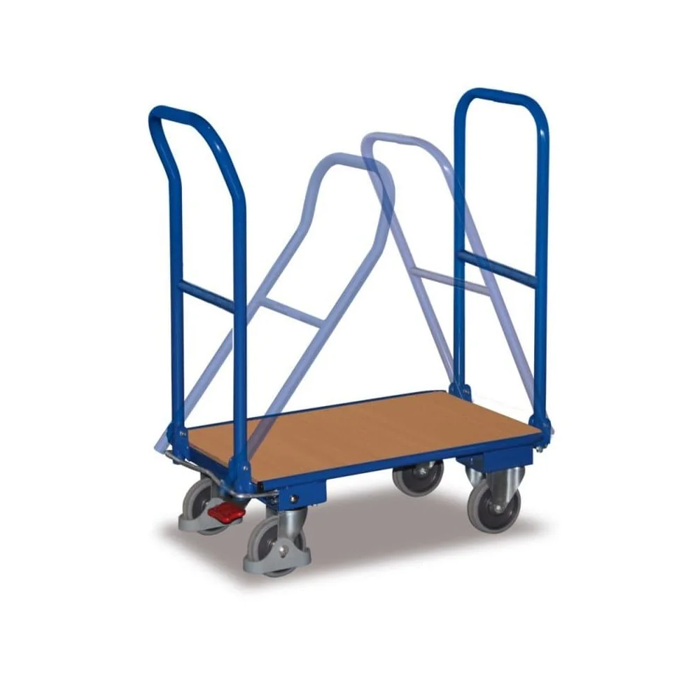 Klappbügelwagen 150 kg, mit EasySTOP, Bügelwagen, Transportwagen