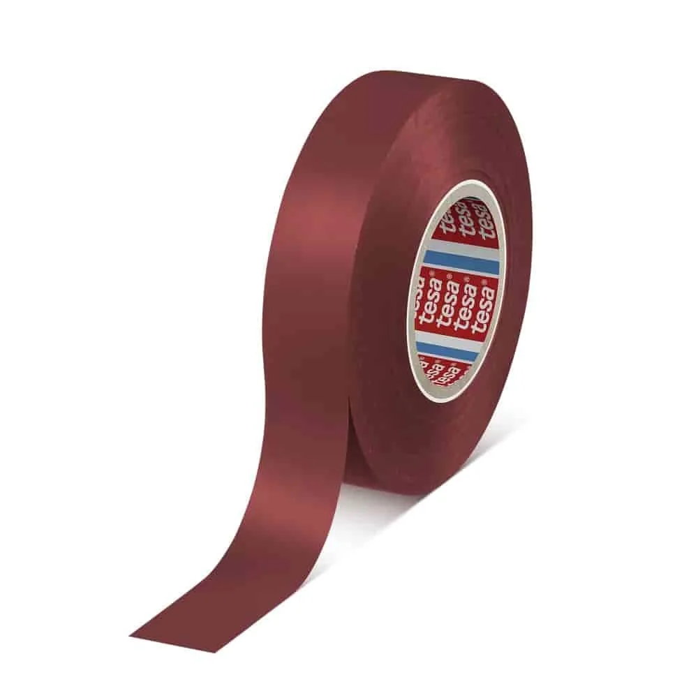 "Isolierband, PVC, Elektro, rot, 19mm, 33m, UV-beständig image"