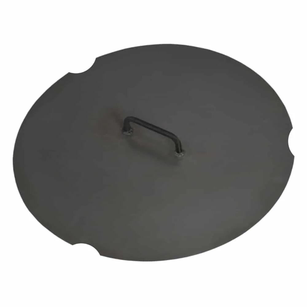 "Feuerschalenabdeckung 62cm, Deckel für Feuerschale Stahl image"