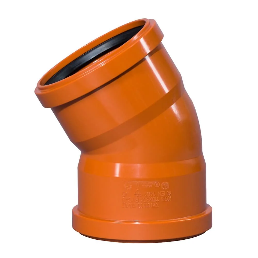 "KG Rohr Bogen 110, 30 Grad, Kanalrohr Bogen image"