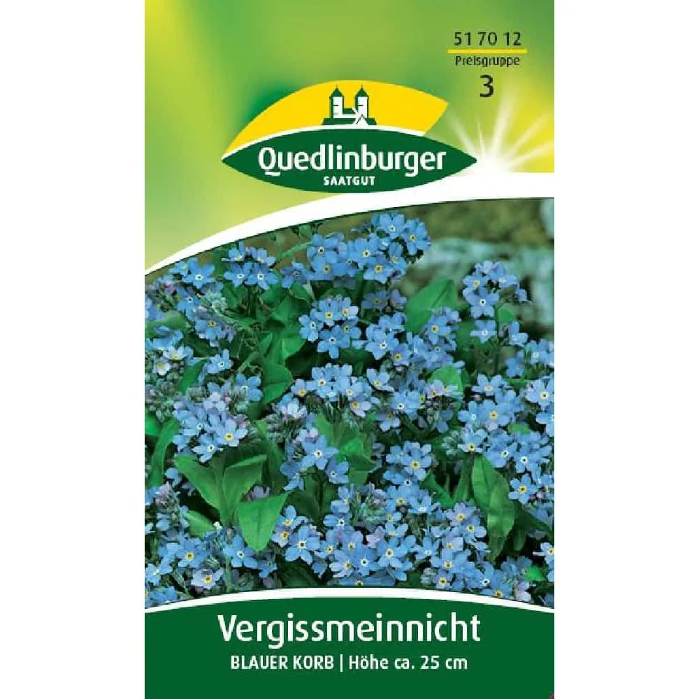 "Vergissmeinnicht säen, blaue Blumen, zweijährig, für Steingärten image"
