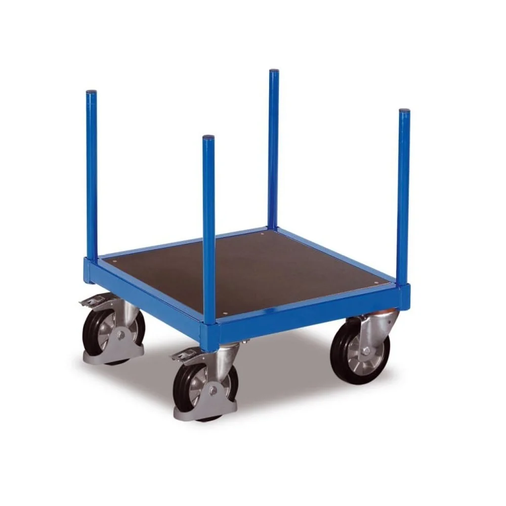 "Langmaterialwagen mit wasserfester Plattform, 4 Rungen, 1200 kg Traglast image"