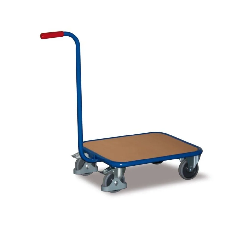 Transportroller mit Holz-Ladefläche
