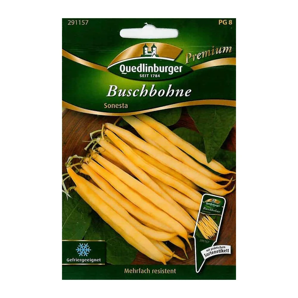 "Buschbohnen kaufen, Sonesta, gelbe Wachsbohne image"