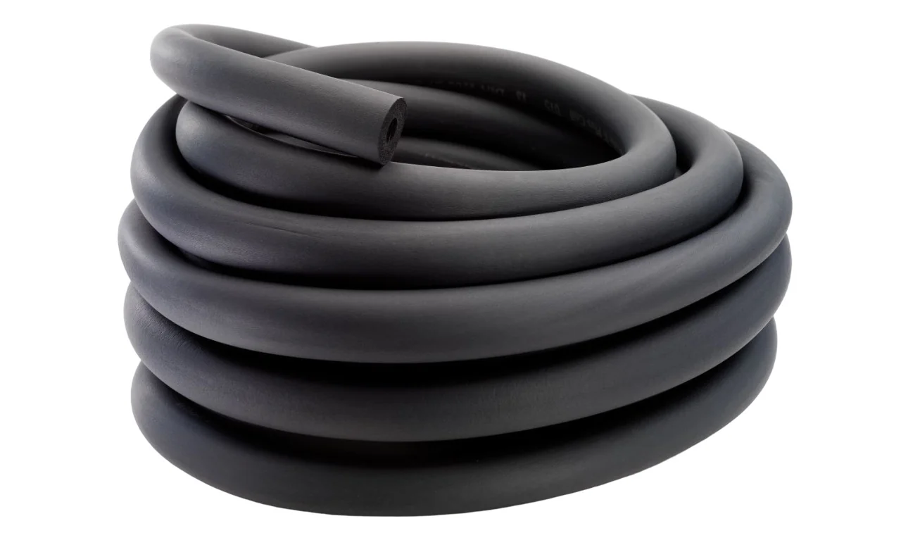 "AEROFLEX® SH COIL Rohrisolierung, Rohrdämmung - Endlos, Flexibler Dämmstoff aus Geschlossenzelligem Schaum Kautschukbasis, Schwarz - 22 x 10 mm/22m image"