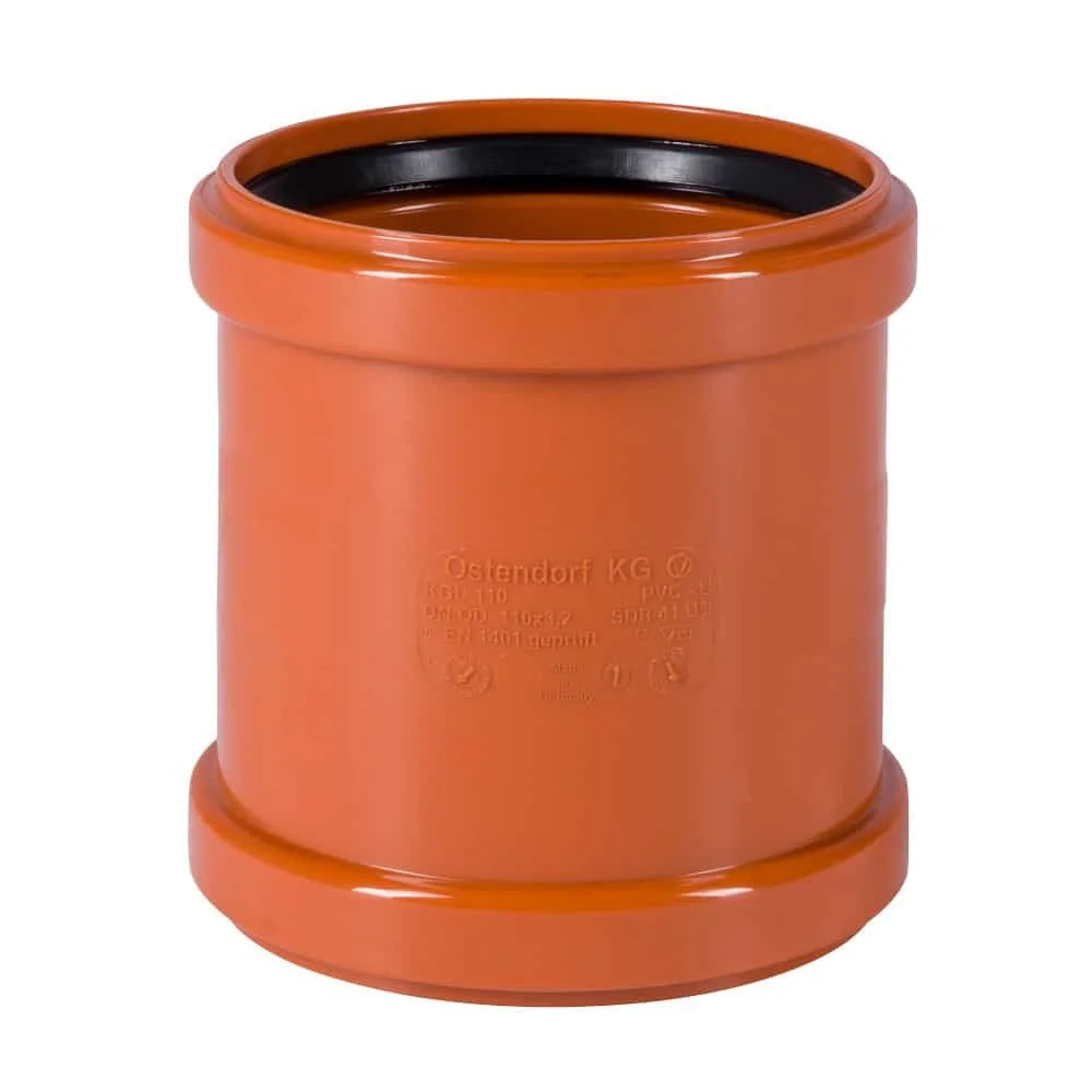 "KG Rohr DN 315, Überschiebmuffe, Kanalrohr, Abwasserrohr image"