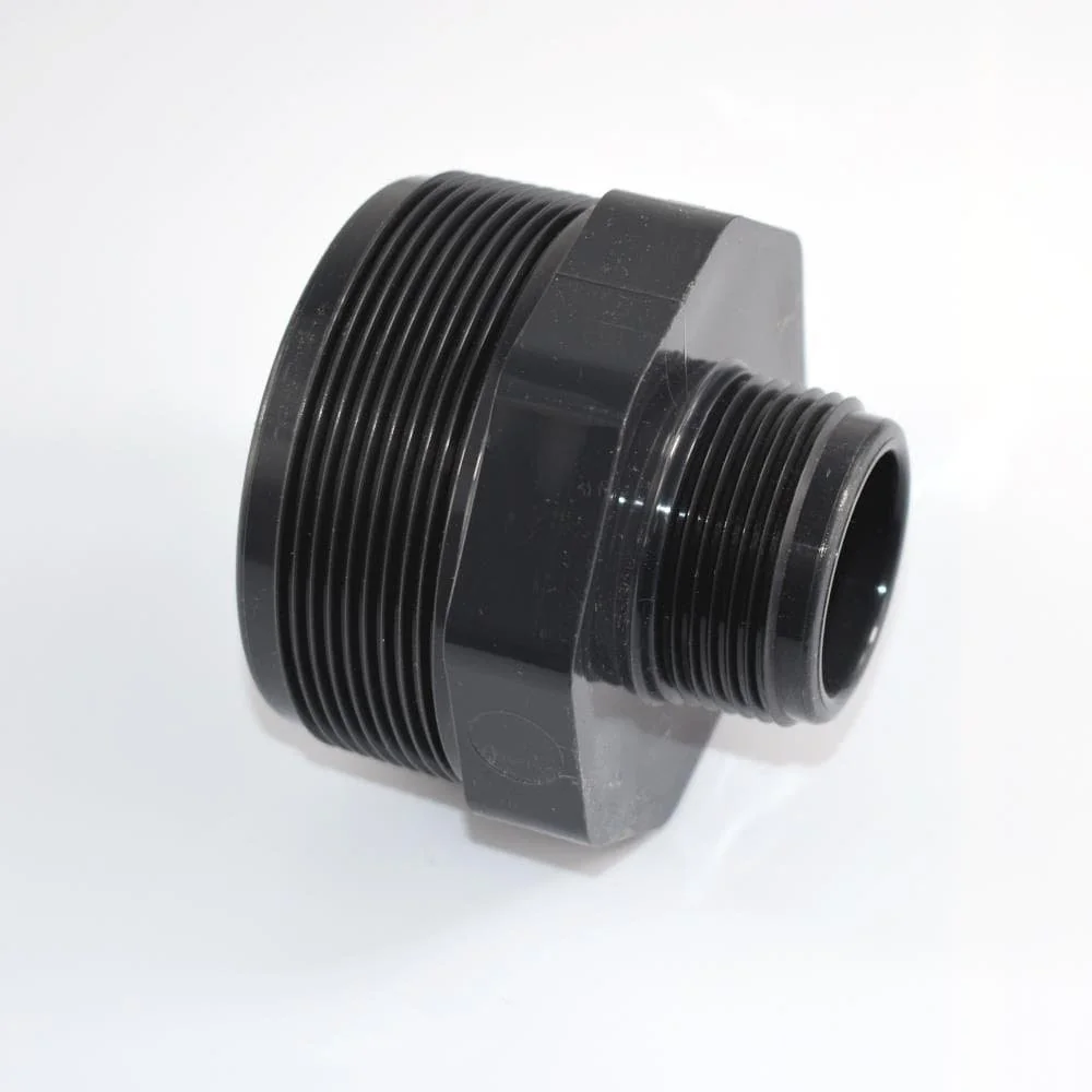 "PVC - U Doppelnippel reduziert AG 2 1/2" x 1 1/4" image"