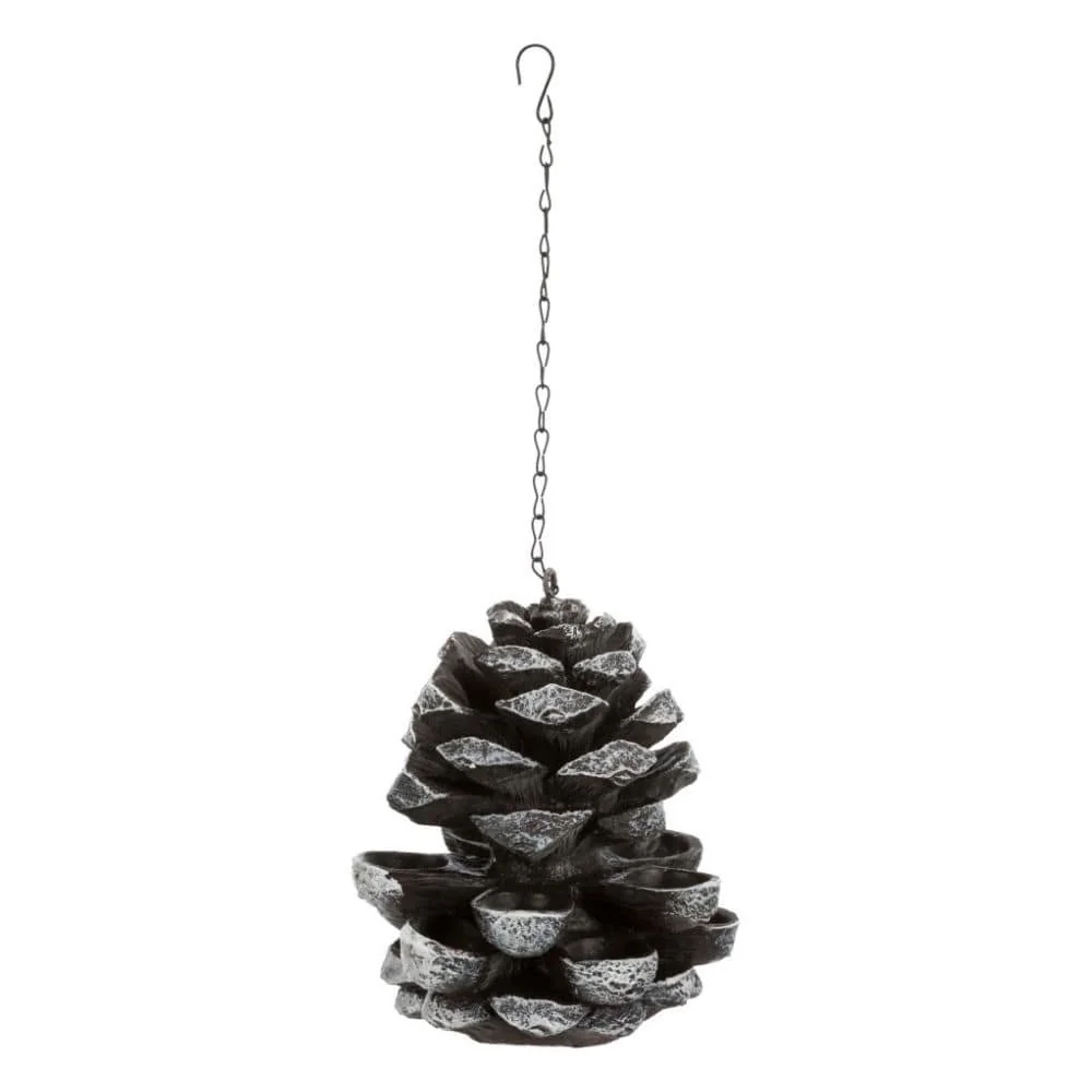 "Vogelfutterspender, Futterspender Vögel, Futterhaus, Tannenzapfen Design image"