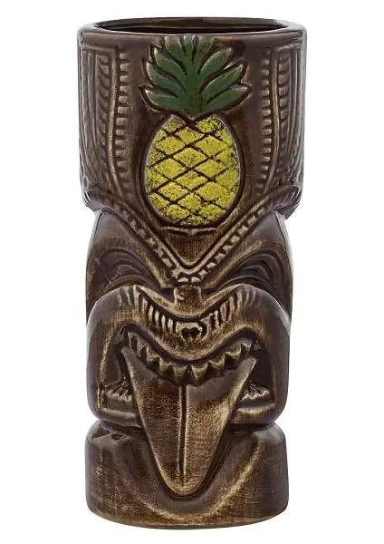 "Tiki Mug, Tiki Becher - Anaface, Ananas, 550 ml image"