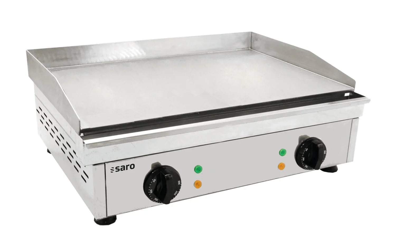 "Saro Griddleplatte aus Edelstahl, Fry Top GM 610L - Glatte Bratplatte image"