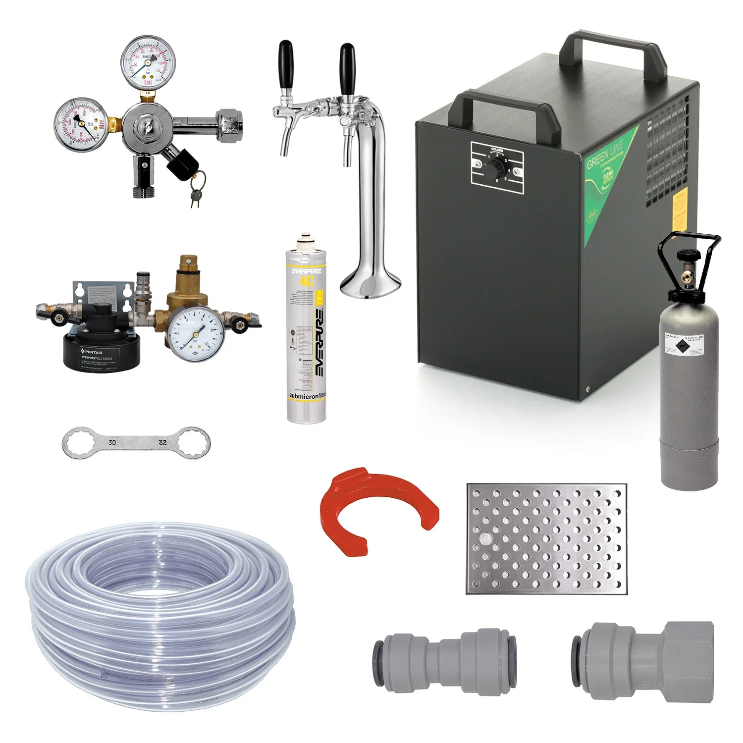 "Komplettset Wassersprudler, Wasserspender, Trinkwassersprudler - Soda PYGMY 25 image"