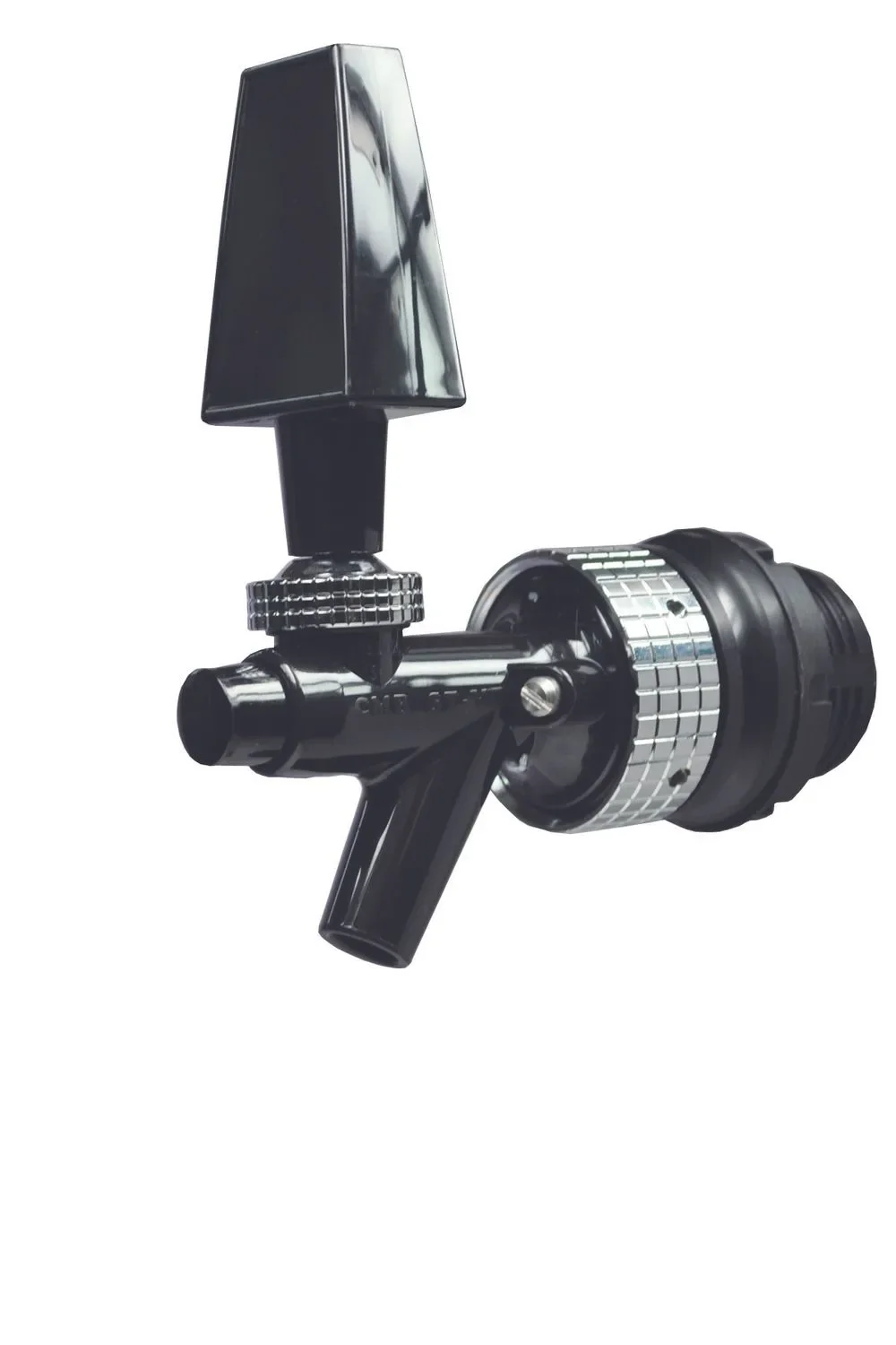 AFG-Kompensatorschankhahn CMB in Schwarz und Chrom