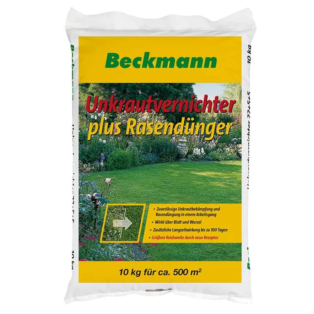 Rasendünger mit Unkrautvernichter