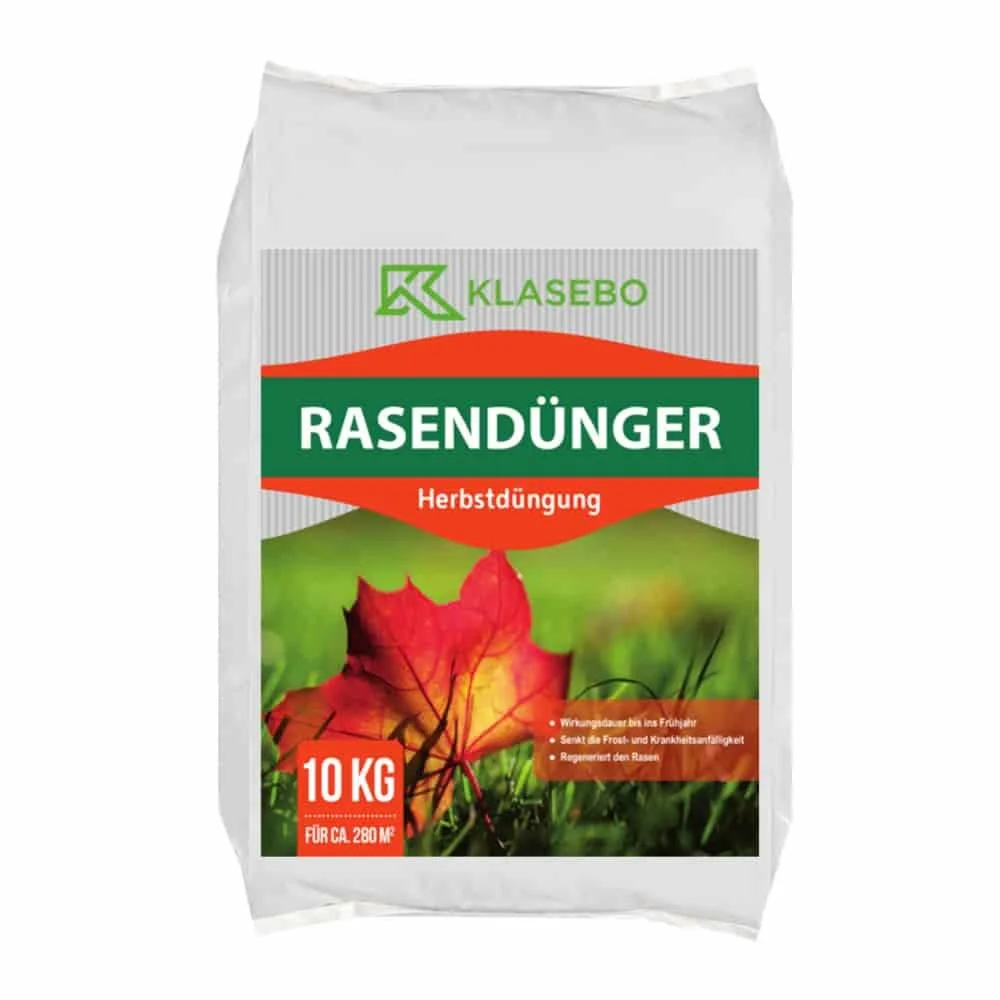 "Herbstrasendünger 10kg, Rasendünger Herbst, NPK 6+5+12, Eisendünger image"