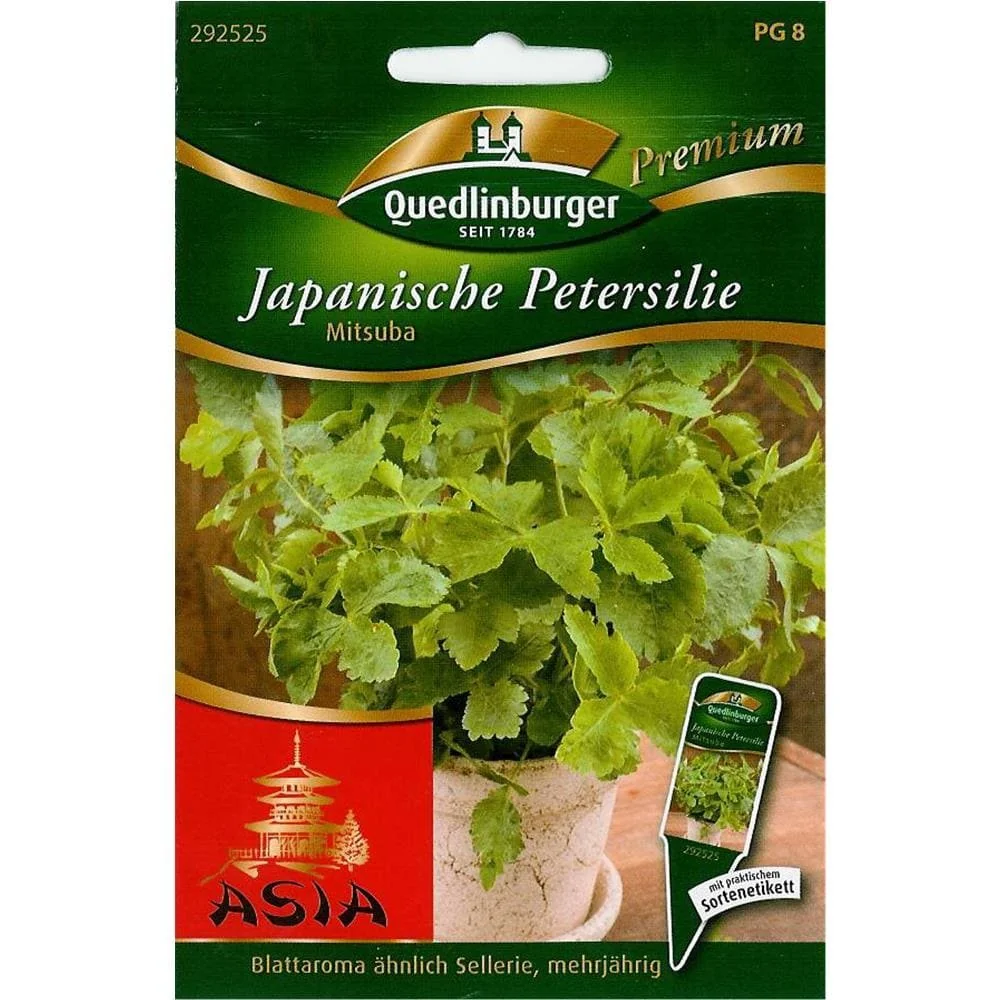 "Japanische Petersilie, Mitsuba image"