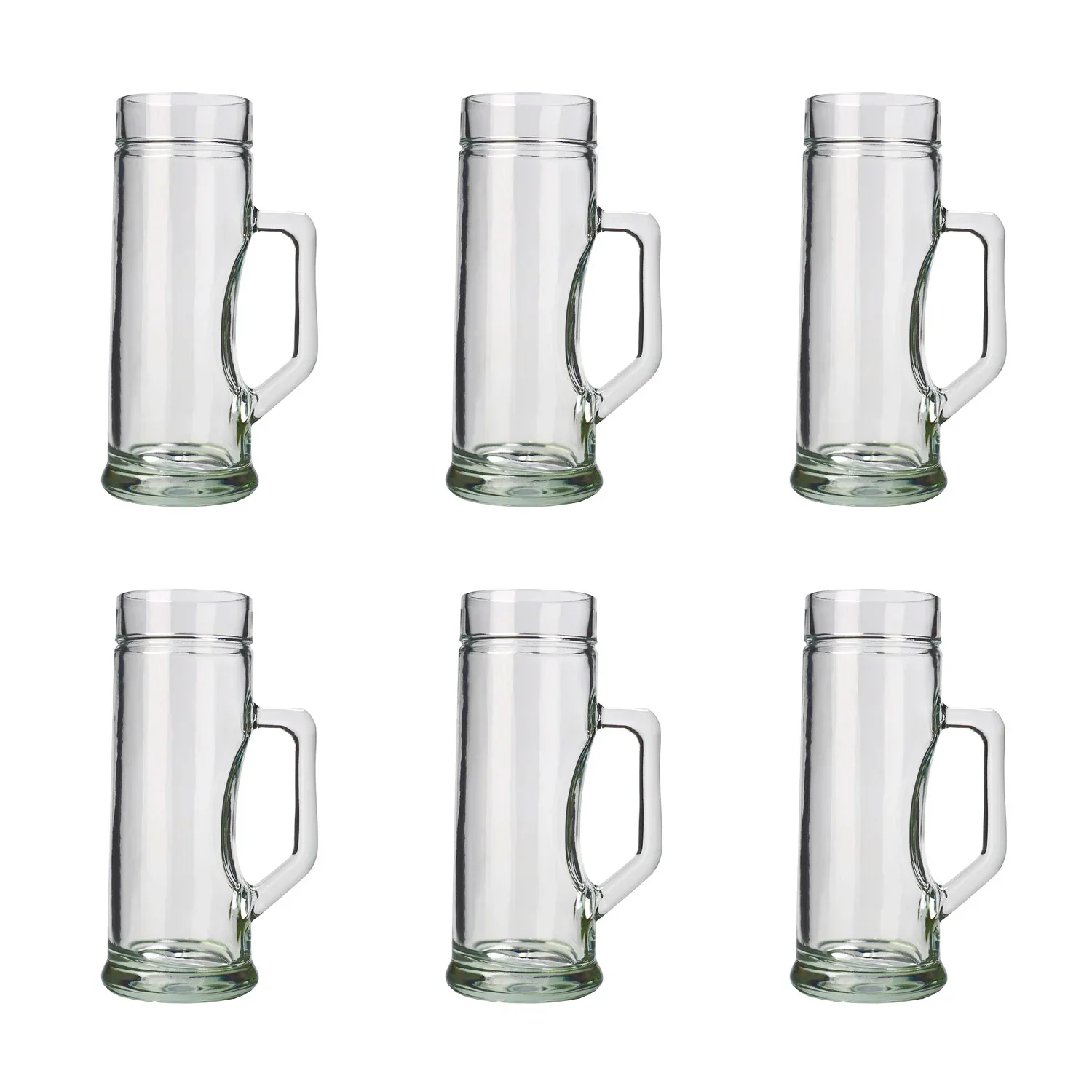 Bierglas, Bierkrug, Maßkrug, Bierseidel 6er Set, 0,3 Liter