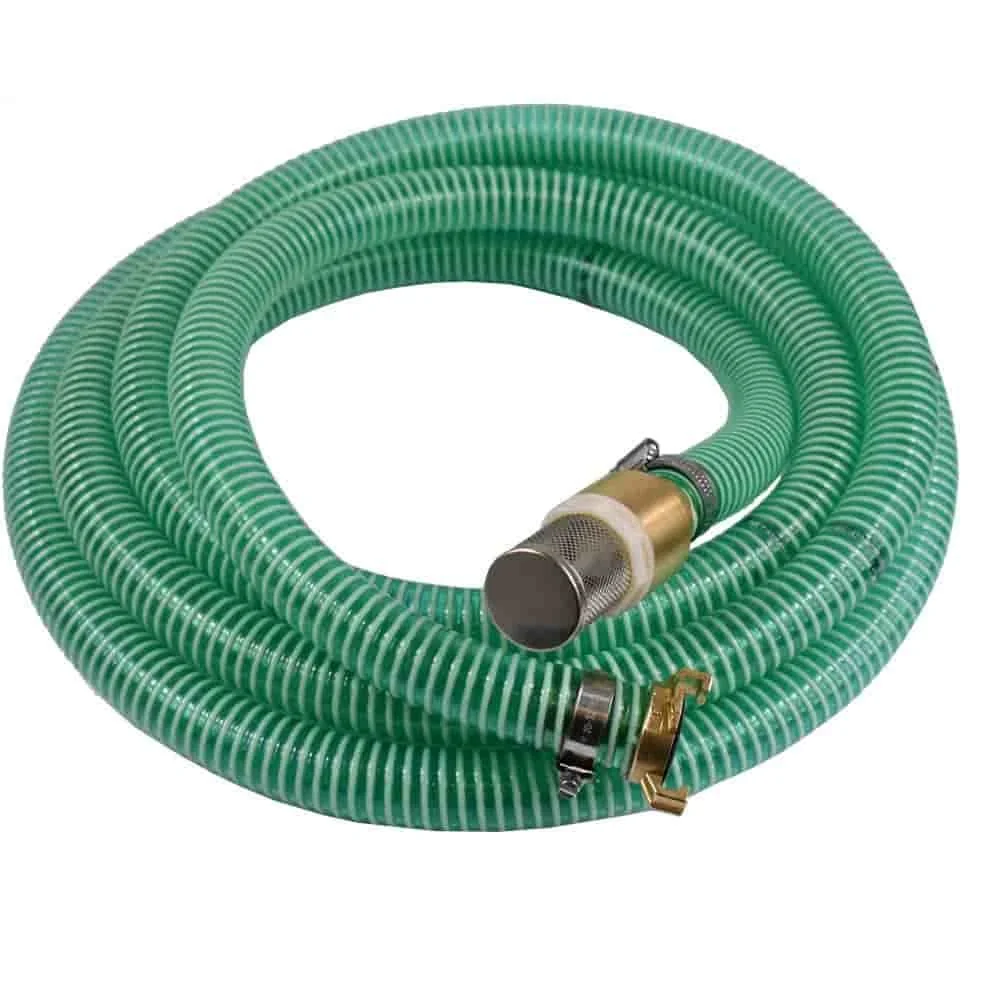 "Saug- und Druckschlauch, Saugkorb mit Rückschlagventil, Schnellkupplung, 25mm, 3m image"
