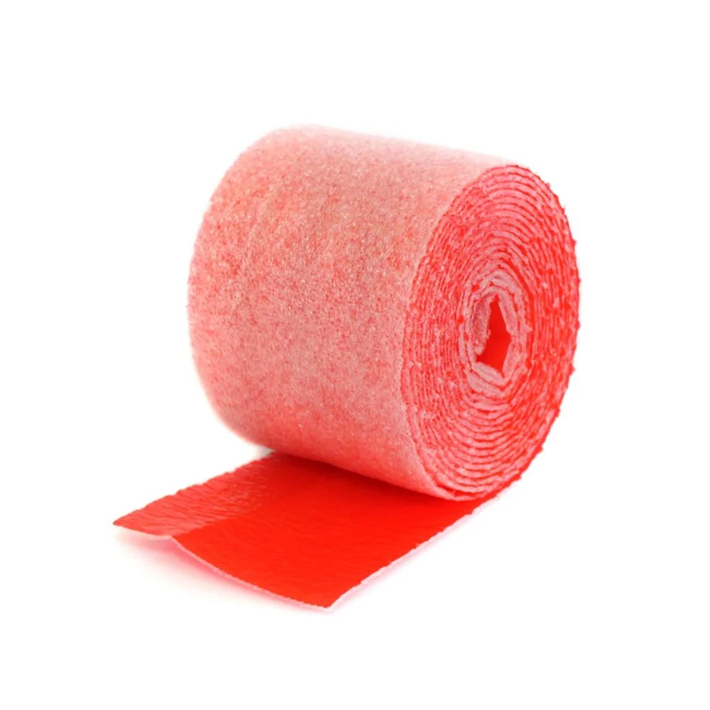 "Kabelwickelband, 70mm, rot, PE-Schutzfolie, hitzebeständig image"