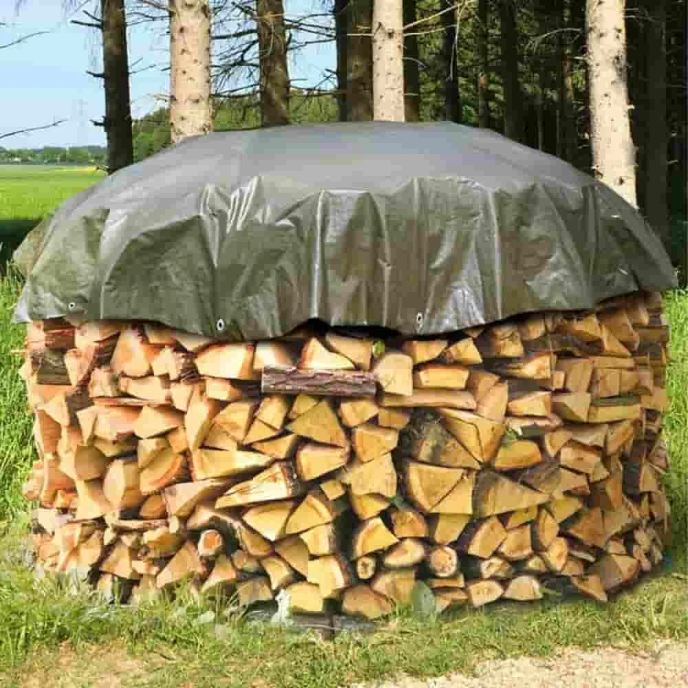 "Abdeckplane 3m, runde Plane, 210g/m², wasserdicht image"