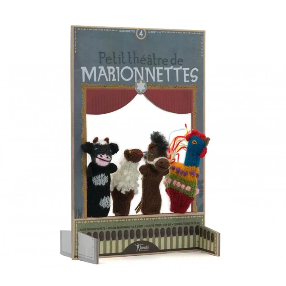Londji Fingerpuppen Set Bauernhof Tiere