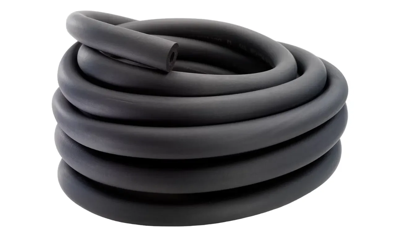 "AEROFLEX® SH COIL Pipe Insulation, Pipe Insulation - Continuous, Self-Adhesive, Flexible Insulation Material from Closed-Cell Foam Rubber Base, Black - 28 x 10 mm/16m image"