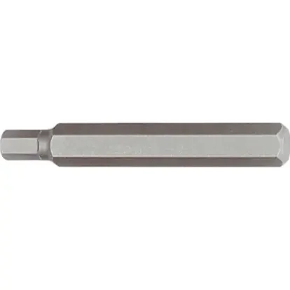 10 mm Sechskant-Bit mit 4 mm Innensechskant, 75 mm, S2-Stahl