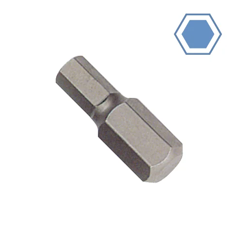 Innensechskant 4mm, Innensechskant, kurzer Innensechskant, S2 Stahl, 30mm