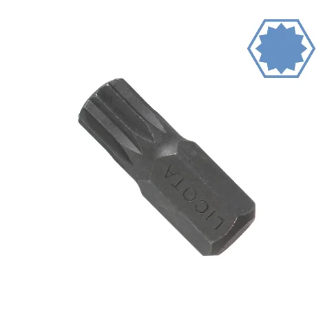 "10mm Spline Bit, Vielzahn Nuss M5, S2 Stahl Bit image"